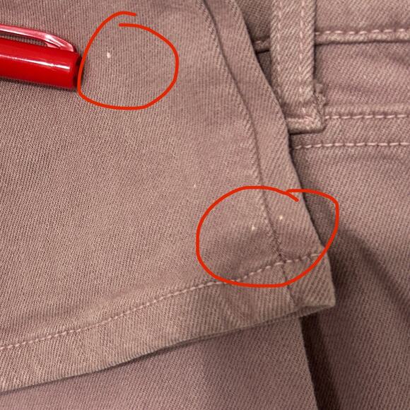 Joe’s Jeans Women’s 29 Mid Rise Skinny Mauve Pink Stretch Denim Pants Made USA - Picture 11 of 14